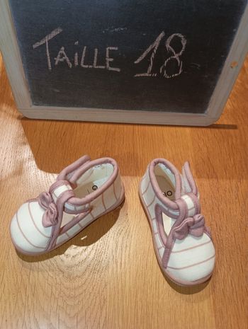 Chaussons taille 18 neufs sans étiquette