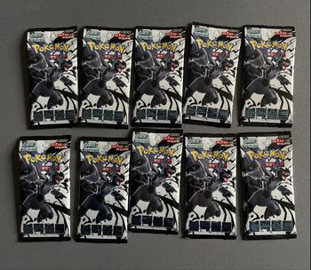20 boosters black bolt coréen 