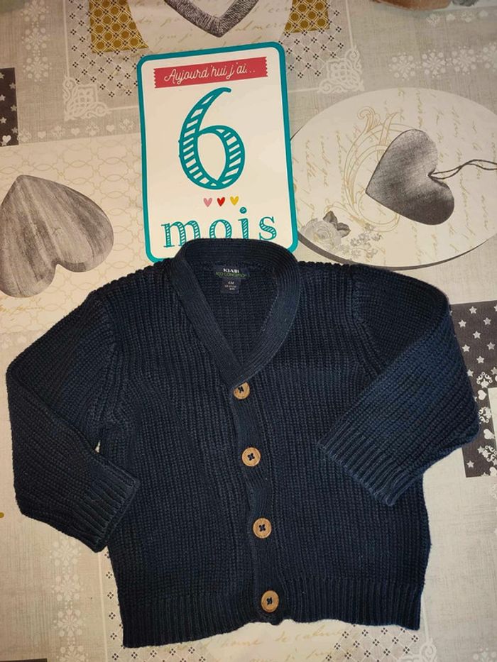 Gilet bleu marine