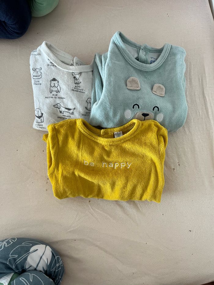 3 pyjama 3 mois mixte
