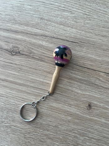 Porte clef maracas Cuba en très bon état