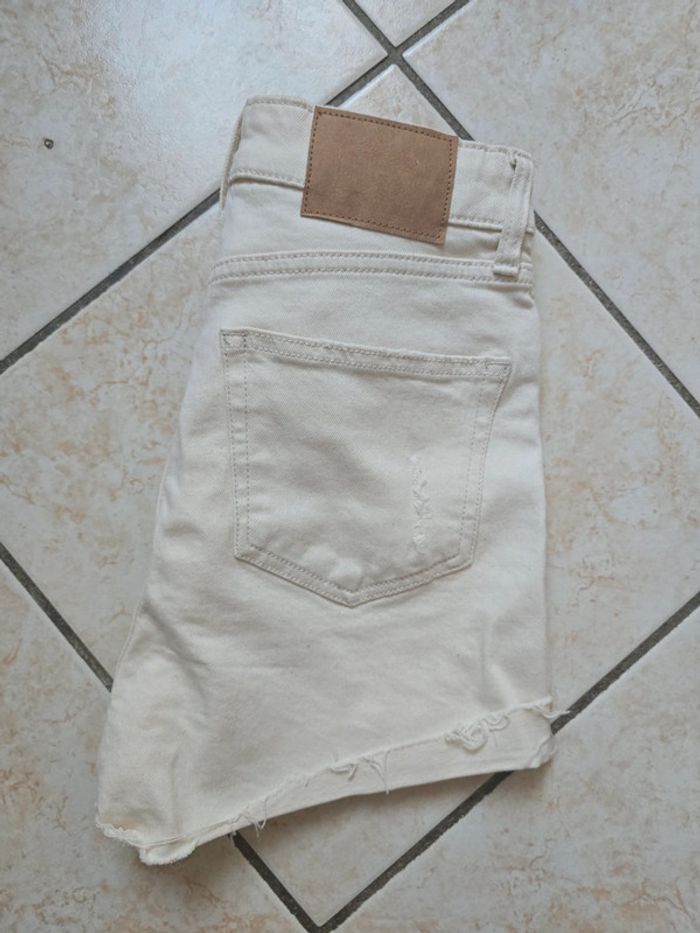 Short h&m 34 beige neuf xs - photo numéro 5