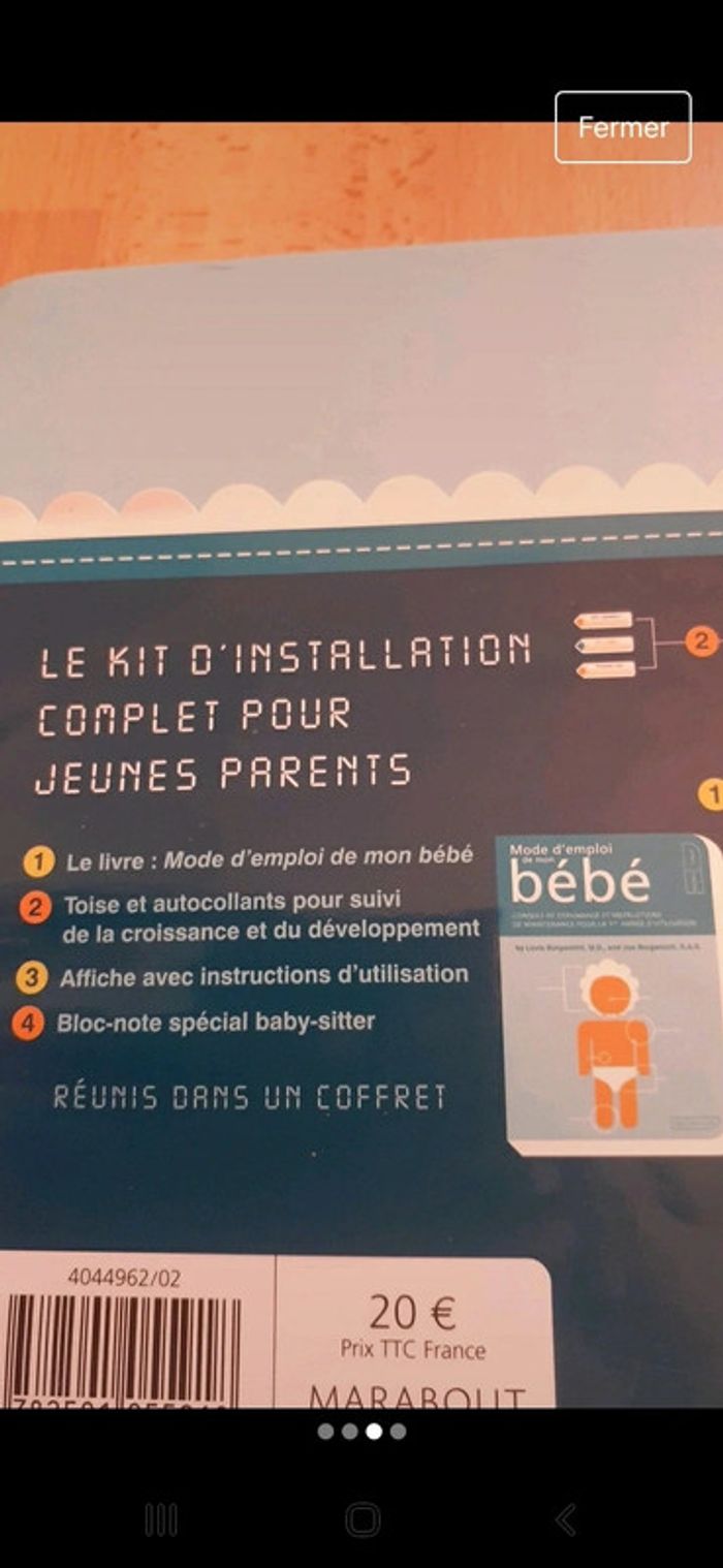 Kit installation de bébé - photo numéro 3