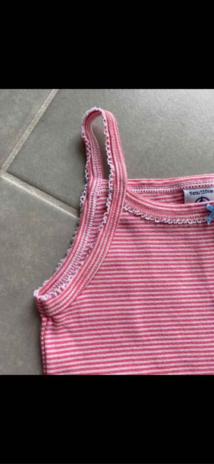 Maillot de corps débardeur Petit Bateau 5 ans - photo numéro 4