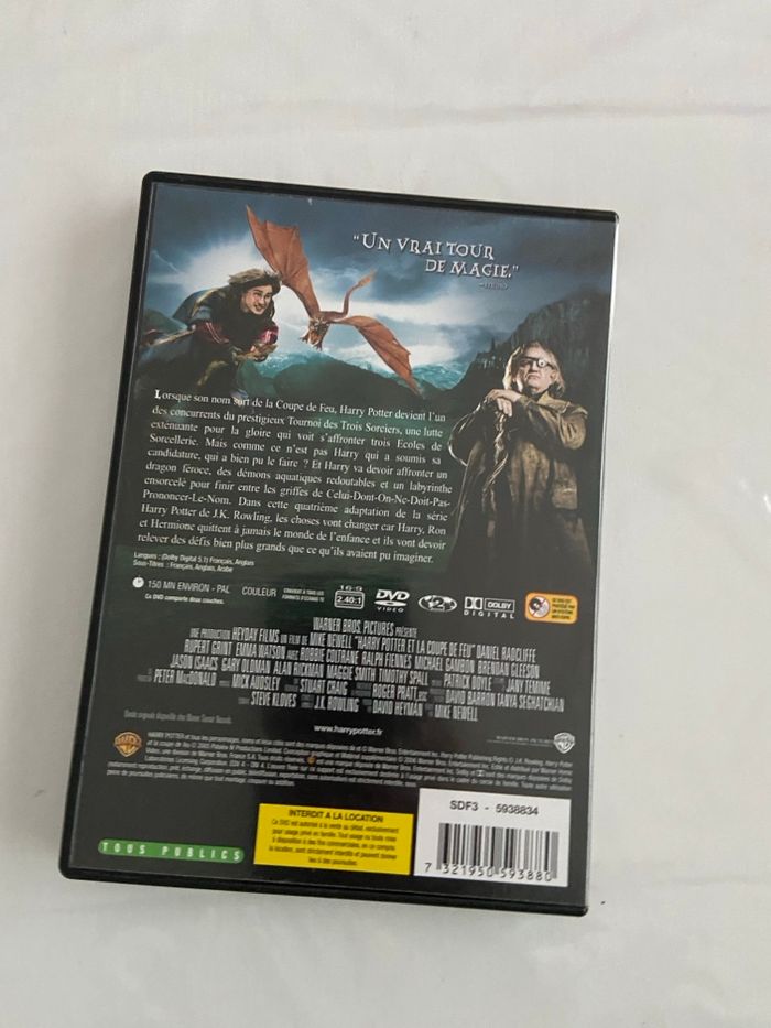 DVD Harry Potter et la Coupe de Feu - photo numéro 2