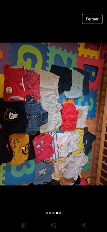 Lot vêtement 12 mois