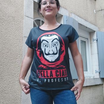 T shirt Casa del Papel taille L