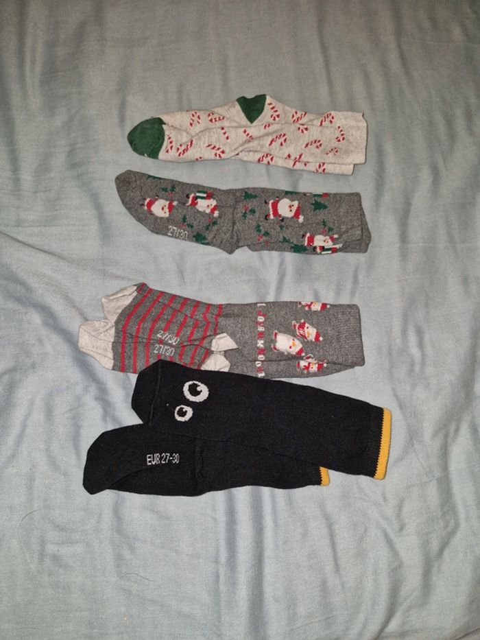 Lot 4 paires de chaussettes