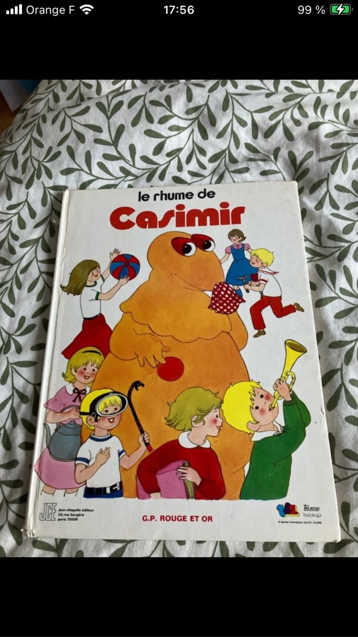 Lot de 2 livres cultes Casimir/ Le Village dans les nuages