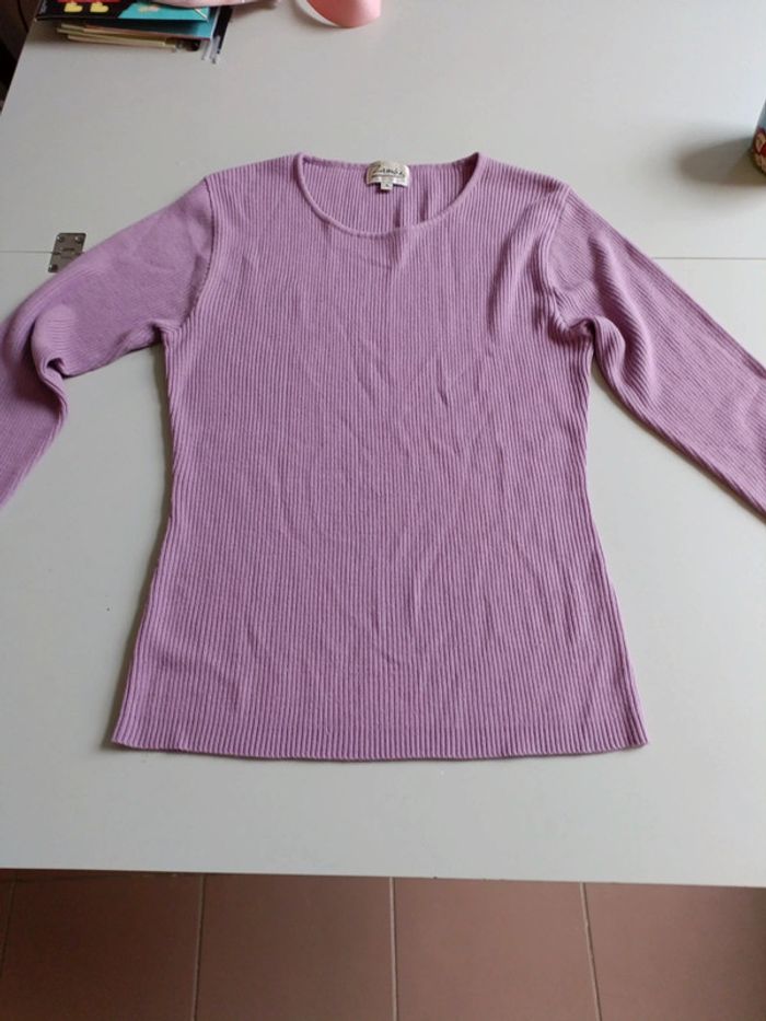 Pull violine zamba taille 4