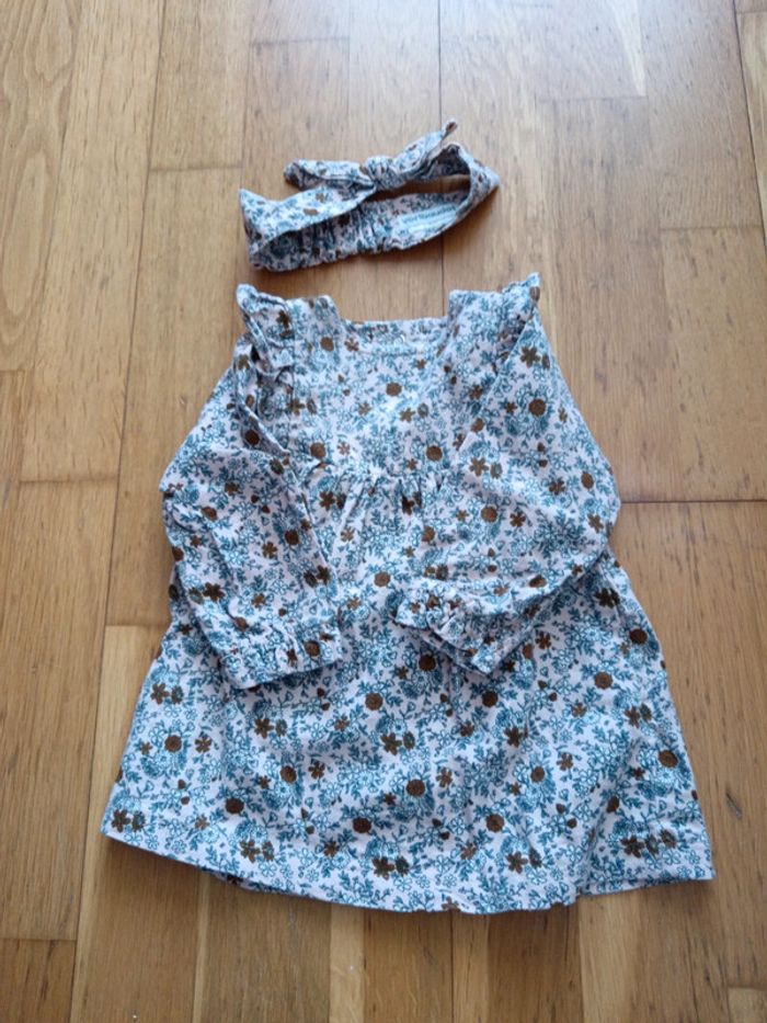 Robe avec bandeau en 3 mois