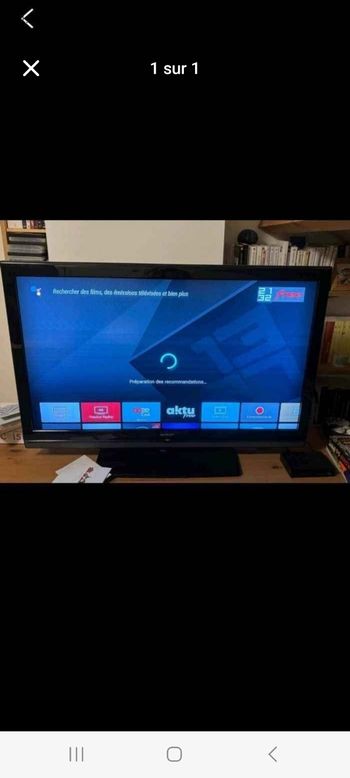 Télé grand écran 107 diagonale
