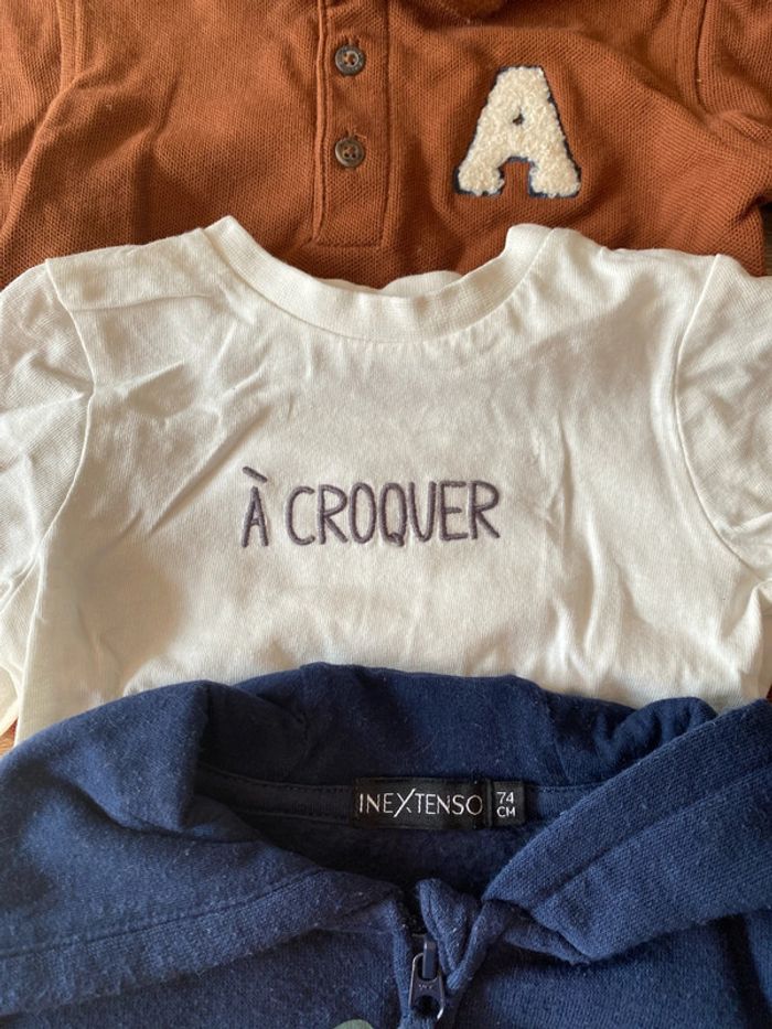 Lot vêtements bébé garçon 9 mois verbaudet - photo numéro 3