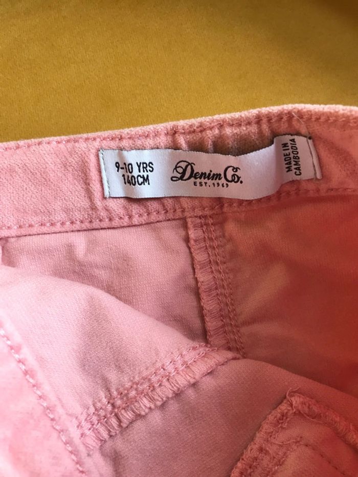 Primark jupe neuve taille 9 ans couleur rose poudrée - photo numéro 6