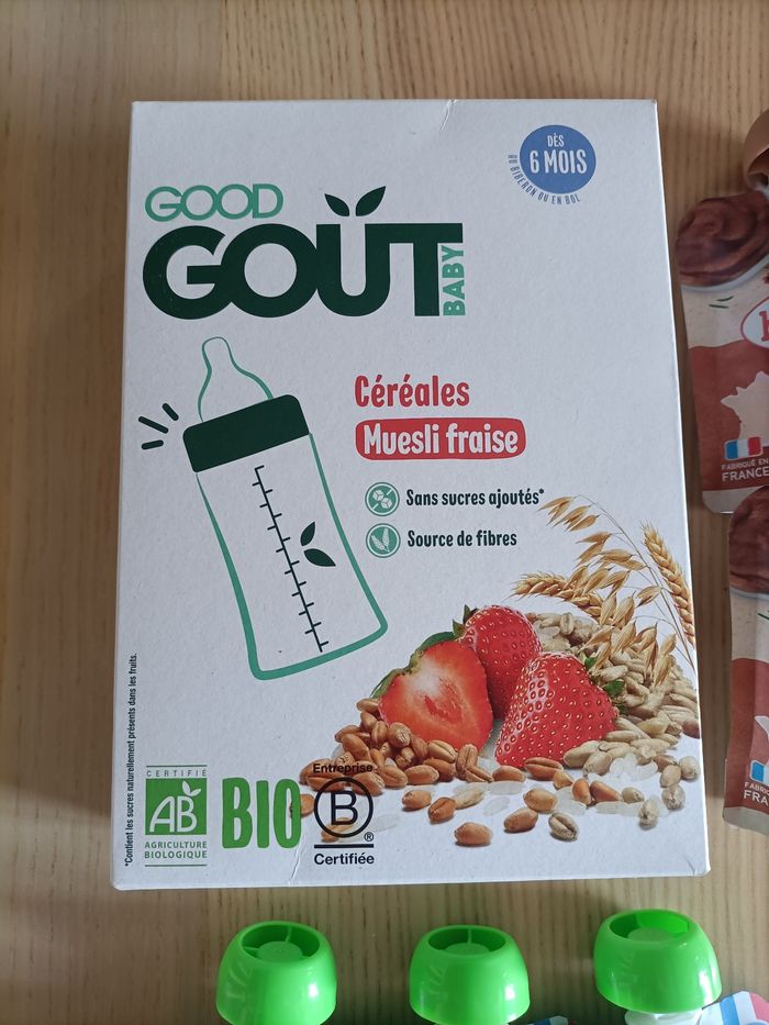 Lot d'aliments bio bébé - photo numéro 2