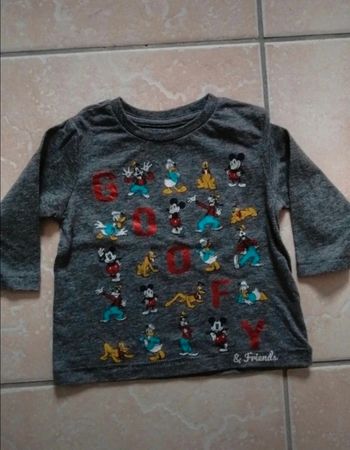 T shirt manche longue 3 mois