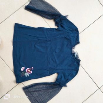 Tee shirt dentelle
