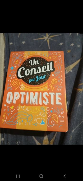 Un conseil par jour optimiste