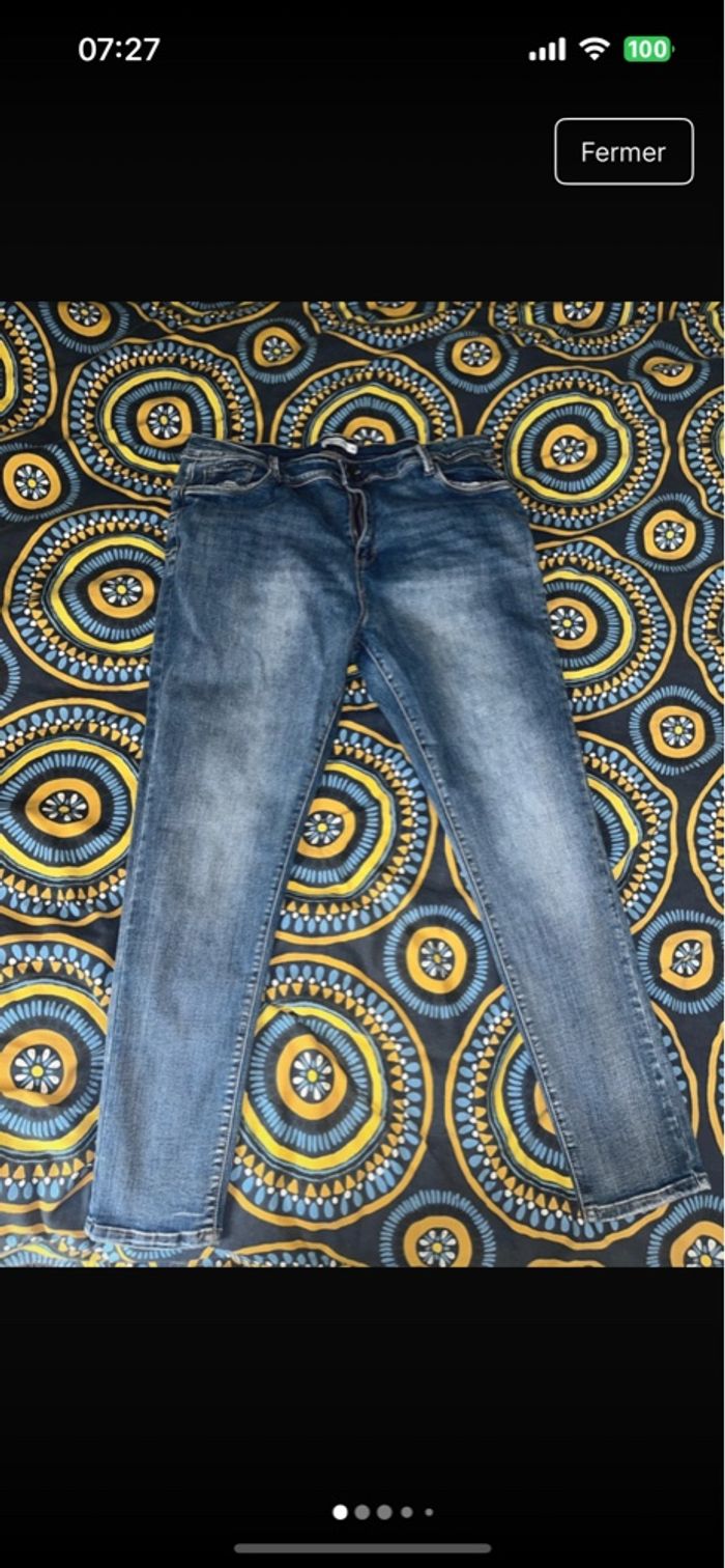 Jean skinny femme taille 48