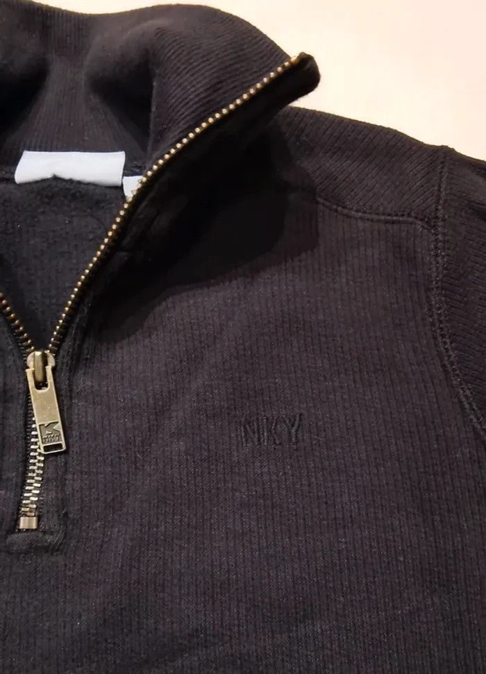 Pull Sweat col zippé NKY 8 ans - photo numéro 2