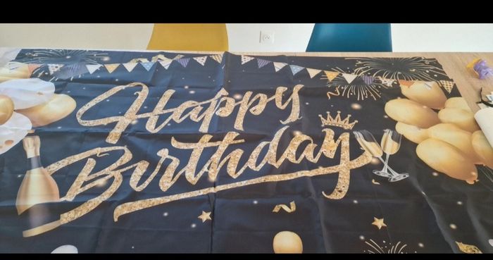 Decoration anniversaire
