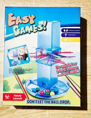 Jeu "Easy Games" - Ne Laissez Pas Tomber Les Billes (Neuf)