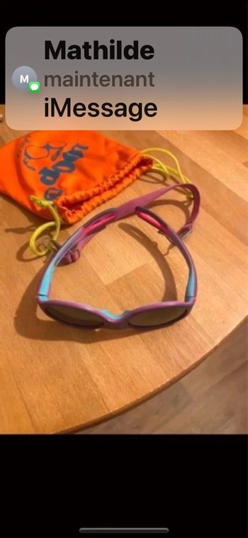 Paire de lunettes enfants bébé