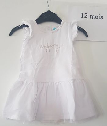 Robe enjoy tex 12 mois
