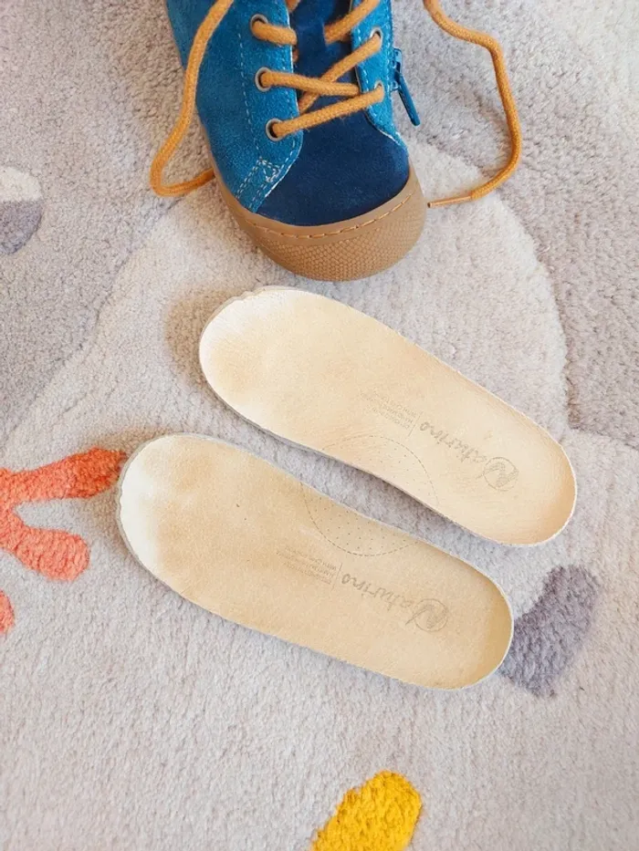 Chaussures Naturino Cocoon ZIP daim bleu 22 - photo numéro 12