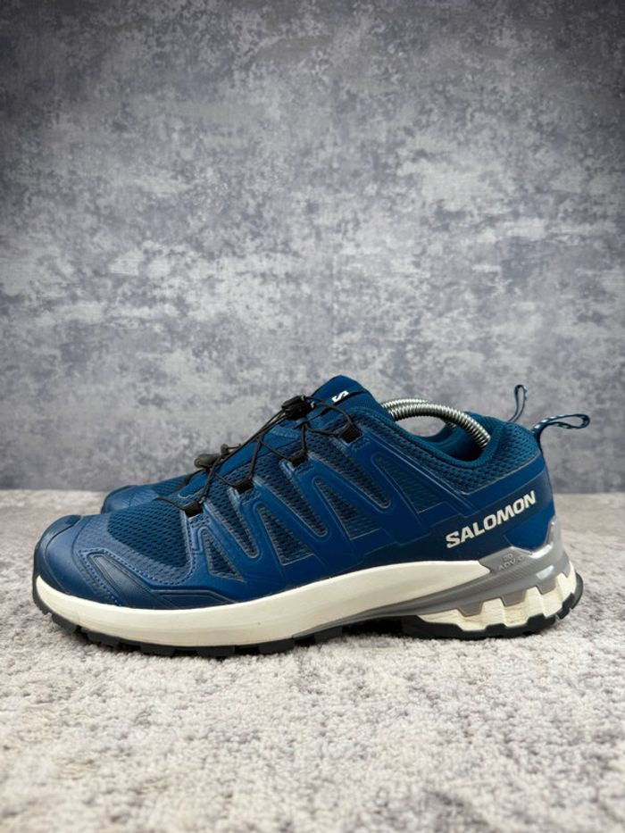 Salomon XA Pro 3D V9 - Blue & White & Grey - photo numéro 5