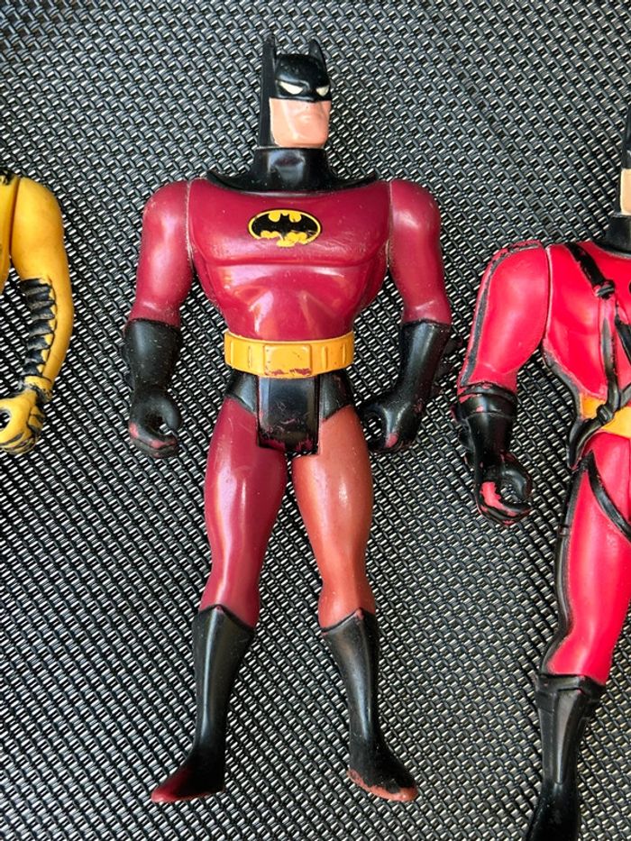Lot de 4 anciennes figurines Batman kenner - dc comics - 1992 - photo numéro 3