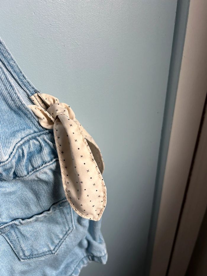 Salopette robe en jean, 9 mois - photo numéro 11