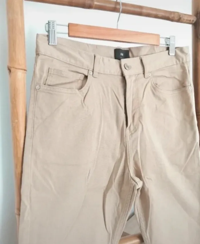 Pantalon beige HetM - photo numéro 4