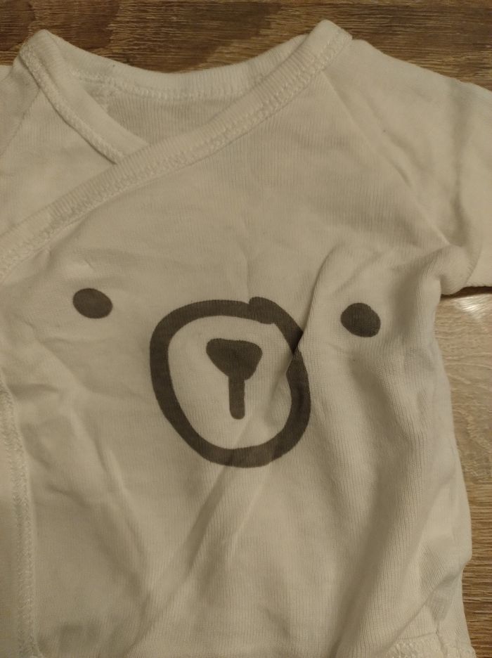 Lot de 3 bodies 1 mois - photo numéro 9