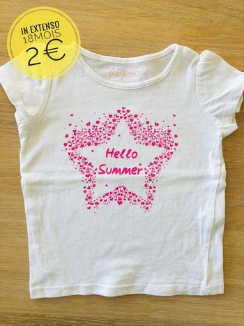 Tee-shirt In Extenso en 18mois