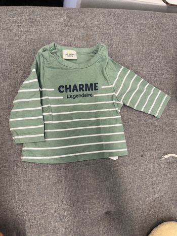 Tee-shirt manche longue bébé