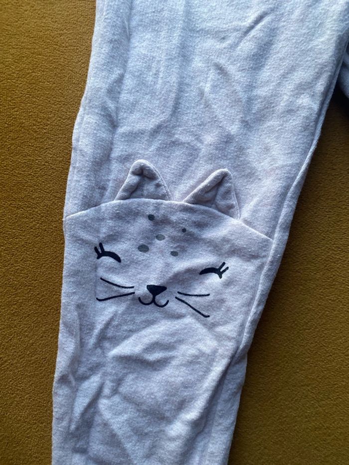 Legging motif chat taille 12/18mois - photo numéro 4