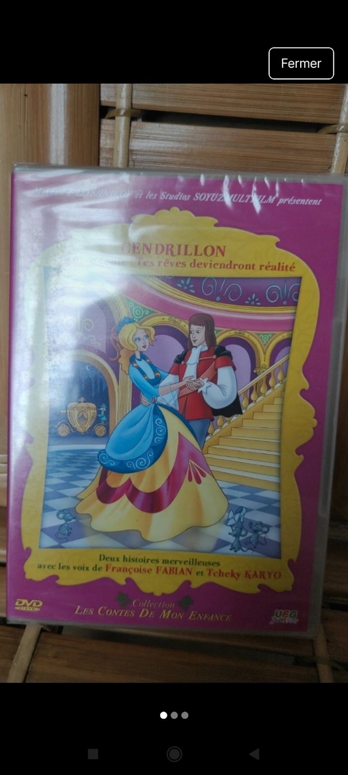 DVD cendrillon