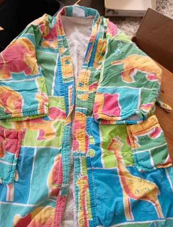 Peignoir 2-3 ans vintage