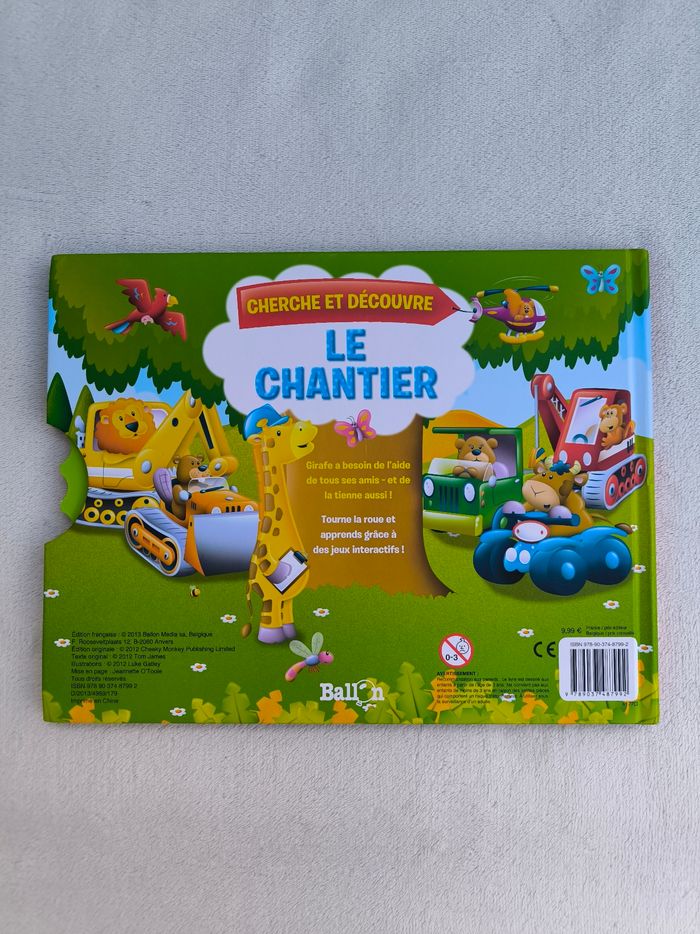 Livre Cherche et trouve le chantier Ballon - photo numéro 3