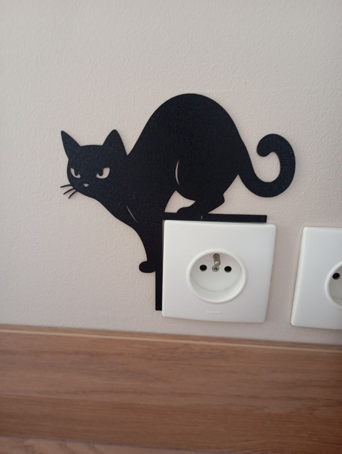 Décoration murale interrupteur