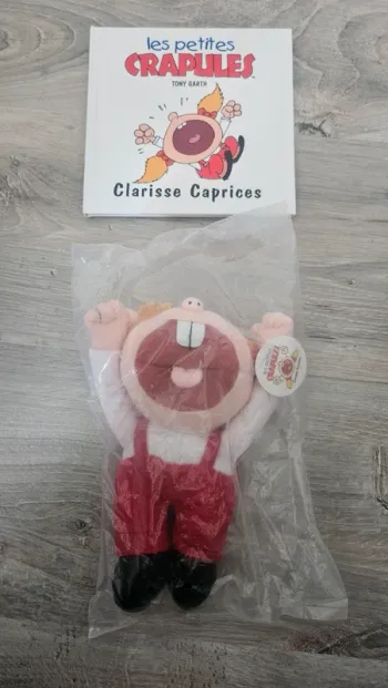 Les petites crapules clarisse caprices livre +peluche