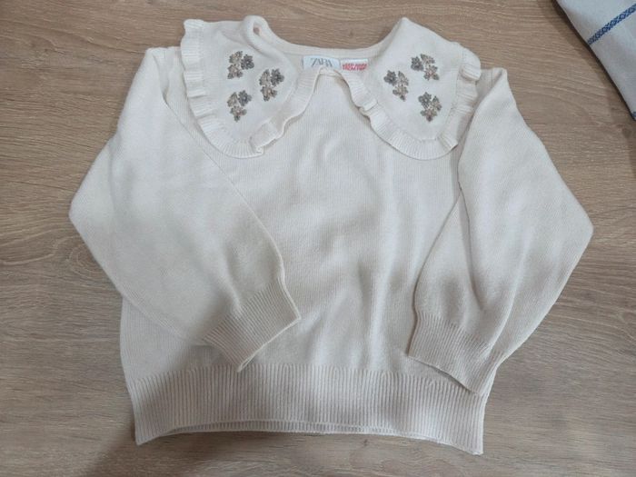 Pull col Claudine Zara 24 mois