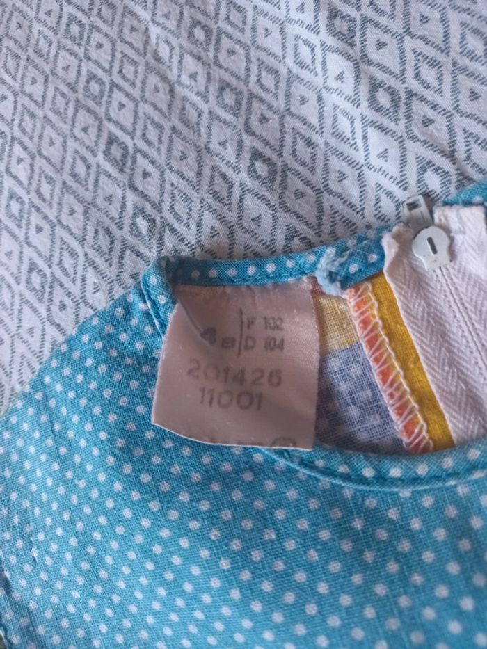 Robe trapèze mini originale années 70 - photo numéro 3