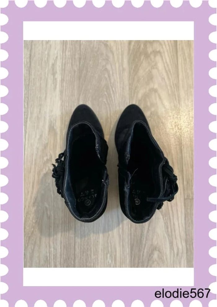 Boots à talons noir 40 - photo numéro 2