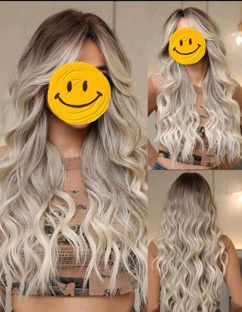 Rajout cheveux ombrés bouclés