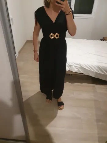 Robe longue noire