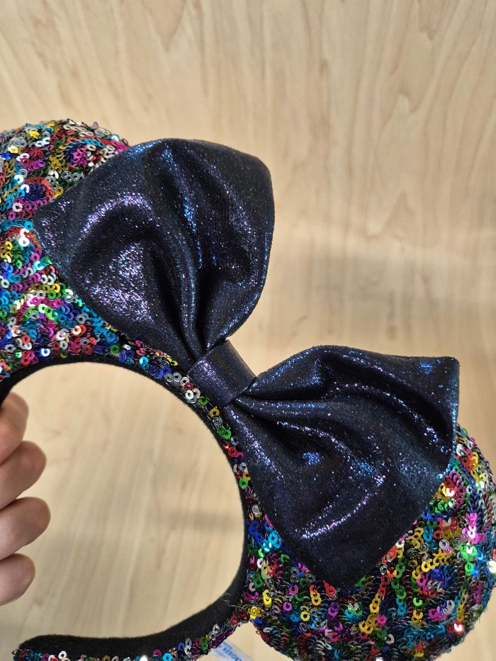 Oreilles de Mickey (Disney Ears) Tokyo Disney Resort : Rainbow Colorful black - photo numéro 5