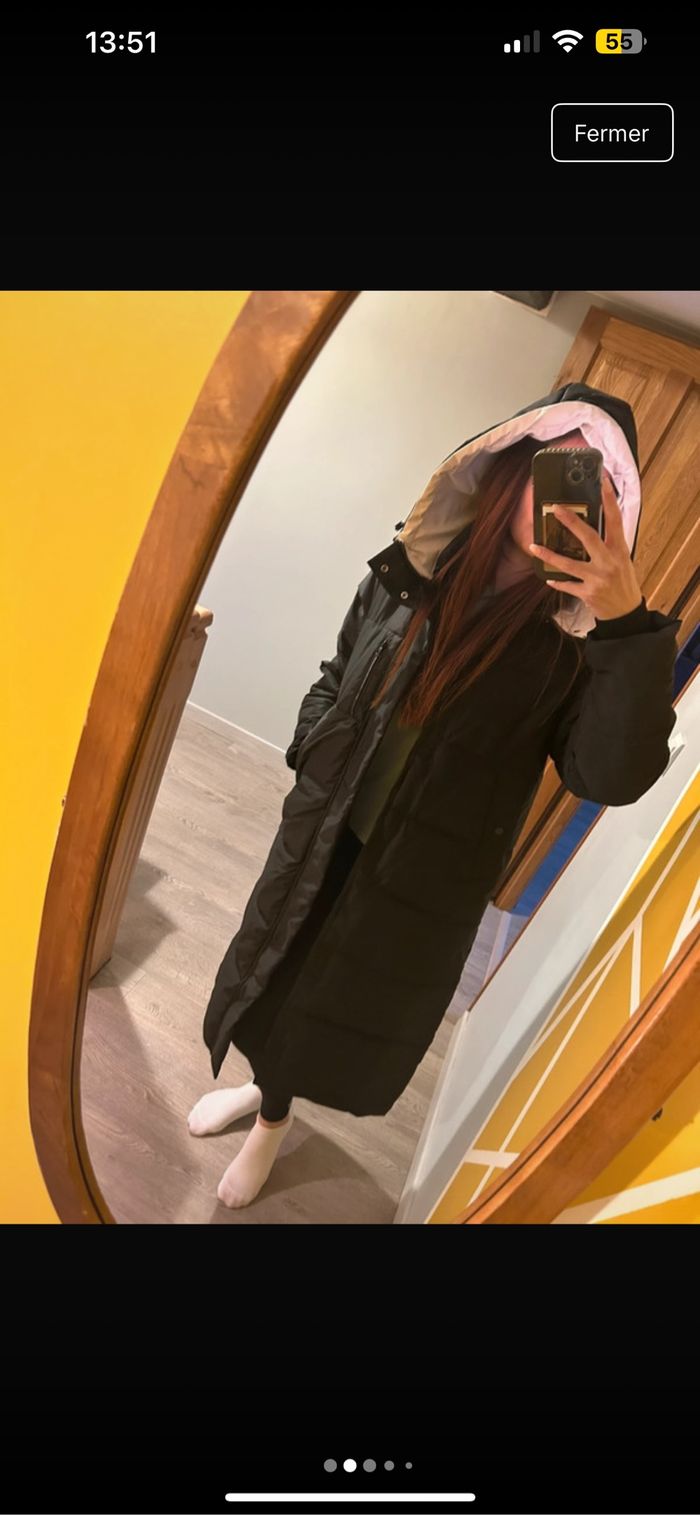 Long manteau noir - photo numéro 2