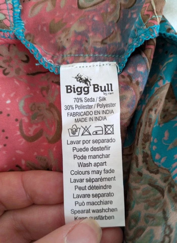 Combi short d'été 70% soie - Bigg Bull - taille 38 - photo numéro 4